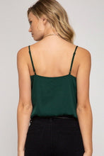 Load image into Gallery viewer, Mia Emerald Cami Bodysuit