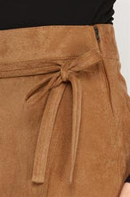 Load image into Gallery viewer, Stockard Faux Twill Suede Shorts