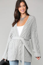 Load image into Gallery viewer, Winnie Cable Knit Cardigan