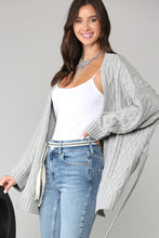 Load image into Gallery viewer, Winnie Cable Knit Cardigan