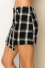 Load image into Gallery viewer, Bridget Plaid Tweed Mini Skirt
