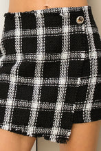 Load image into Gallery viewer, Bridget Plaid Tweed Mini Skirt
