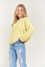 Load image into Gallery viewer, Dolly Puff Sleeve Sweater
