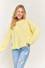 Load image into Gallery viewer, Dolly Puff Sleeve Sweater
