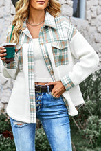 Load image into Gallery viewer, Ollie Plaid Fleece Coat
